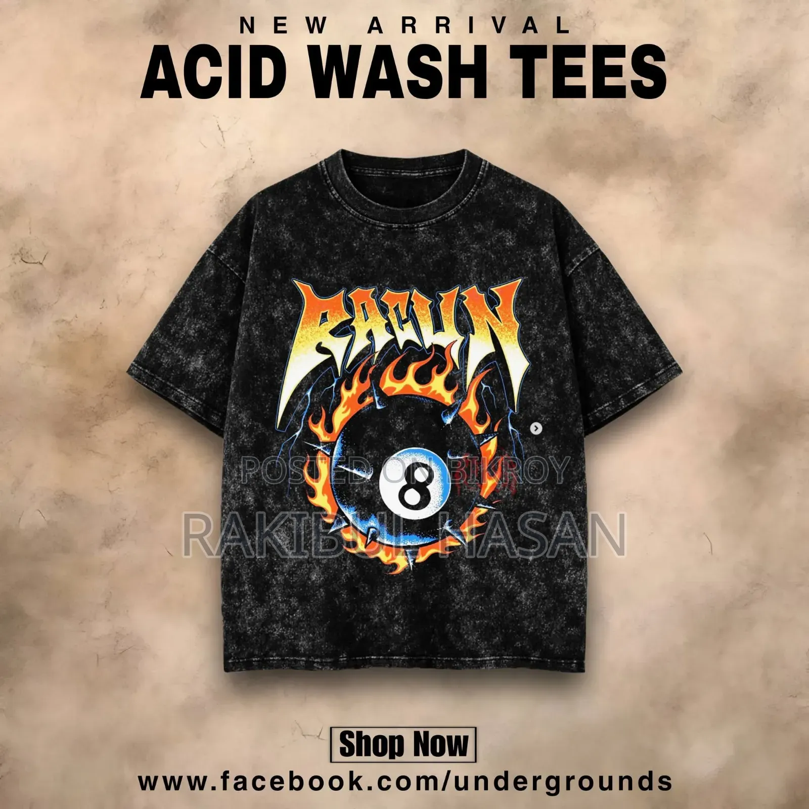 Drop Shoulder T Shirt