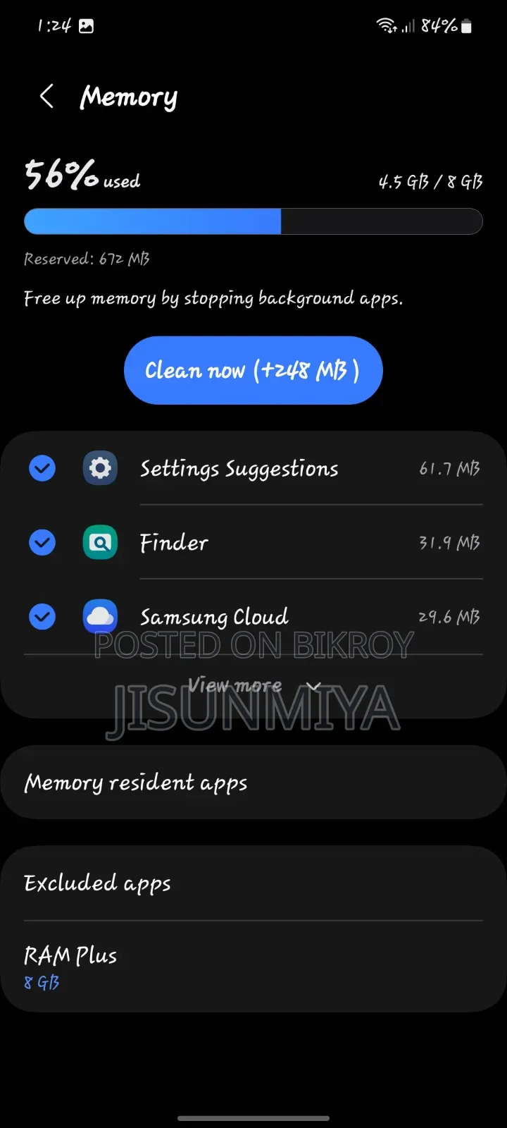 Samsung Galaxy A71 128 GB