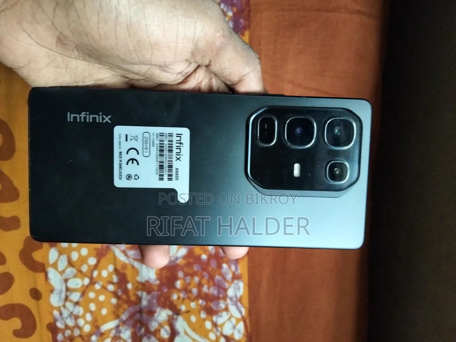 Infinix Note 50 Pro 256 GB Black