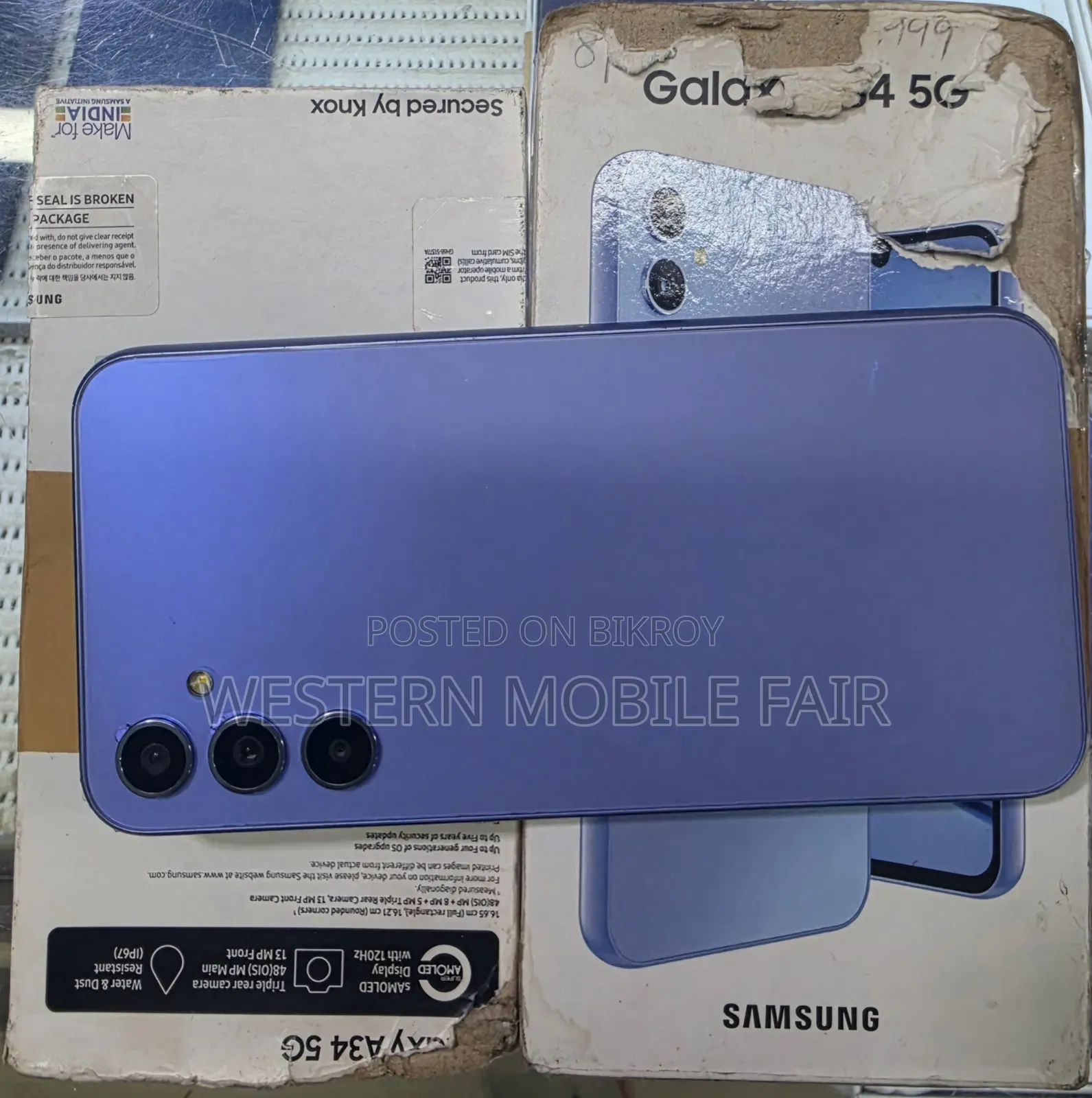 Samsung Galaxy A34 5G 128 GB Purple