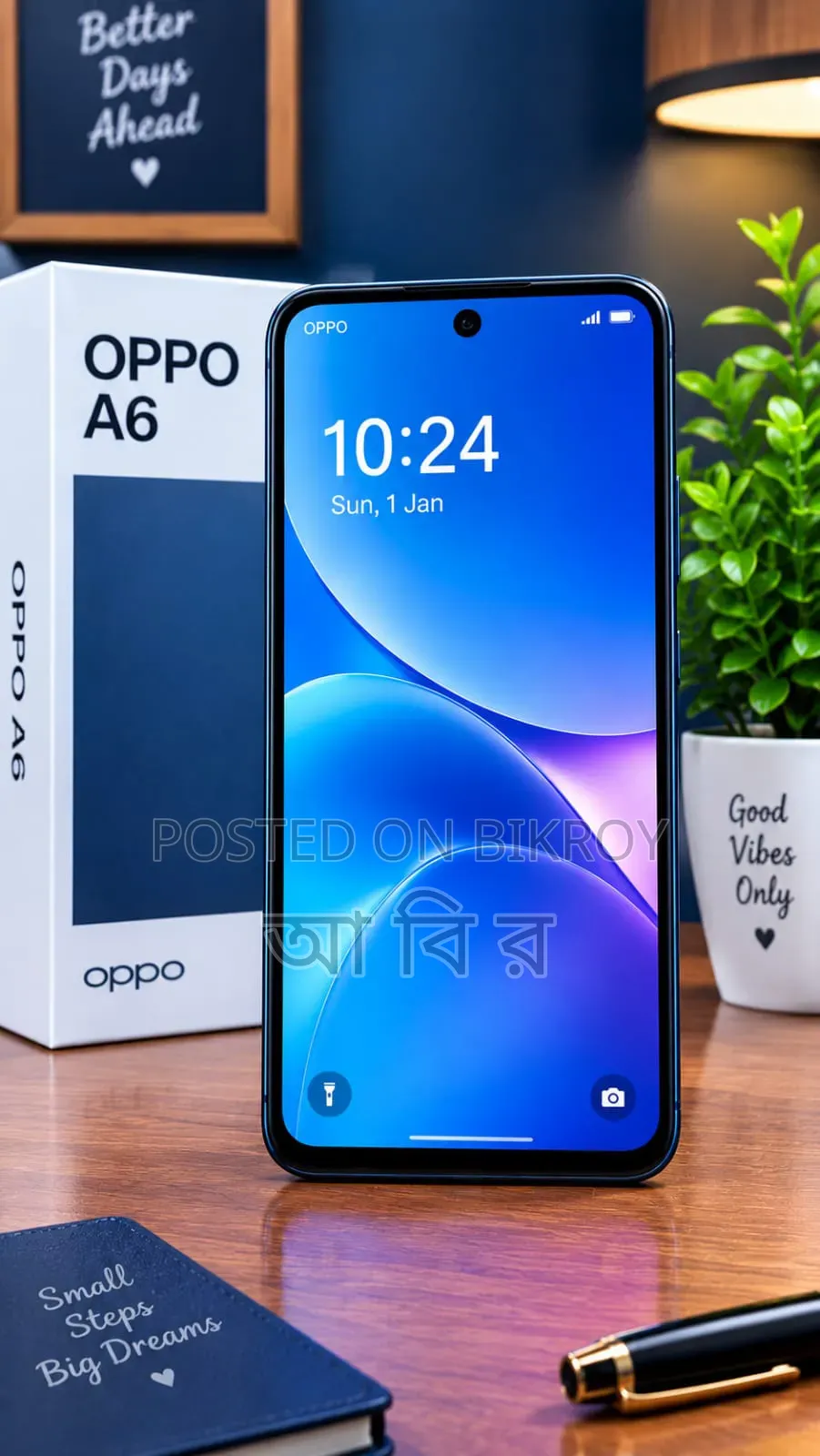 Oppo A6 128 GB Green