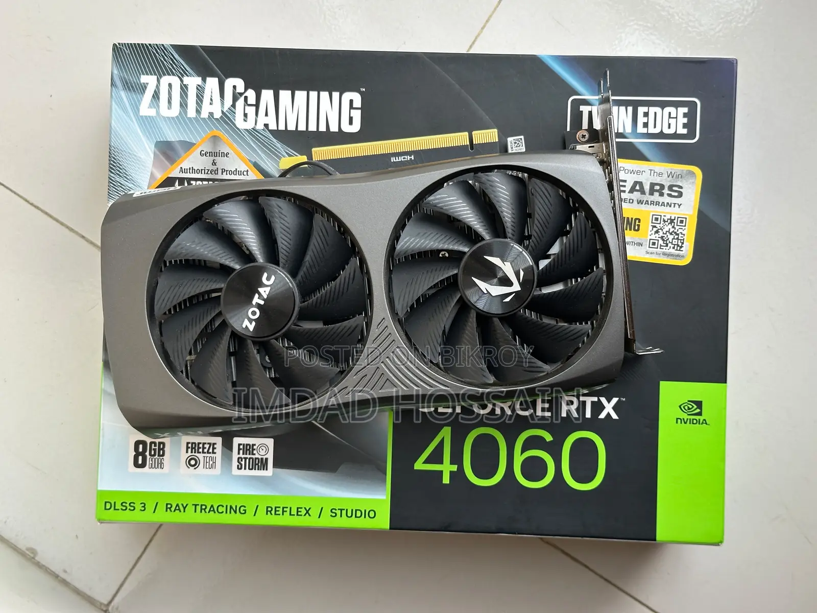 ZOTAC Gaming 4060 Twin Edge