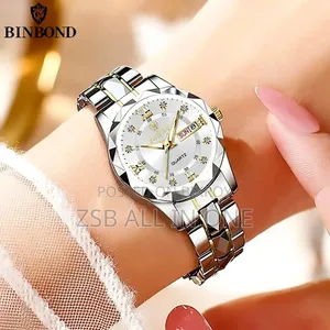 BINBOND Top Brand Luxury Fashion Business Womens Watches