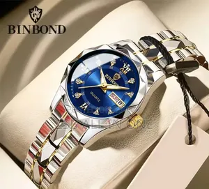 BINBOND Top Brand Luxury Fashion Business Womens Watches