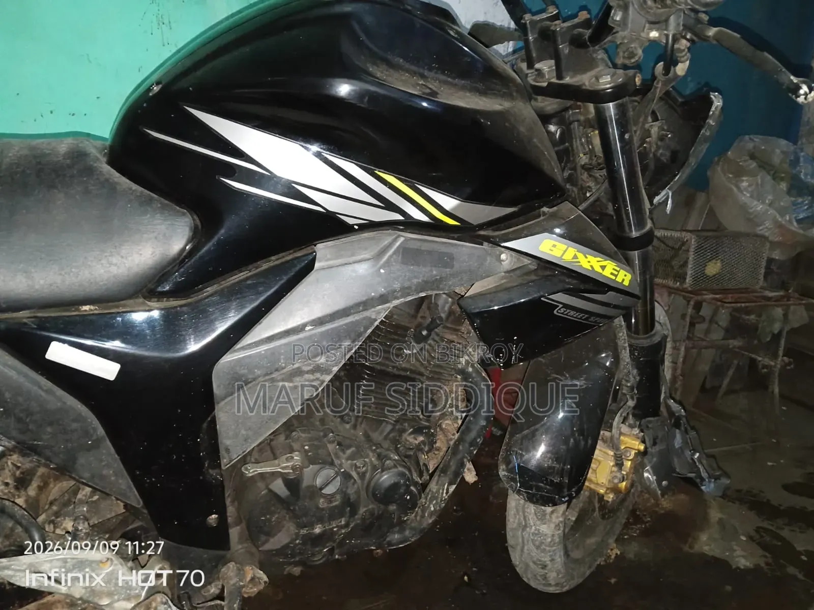 Suzuki Gixxer 2019 Black