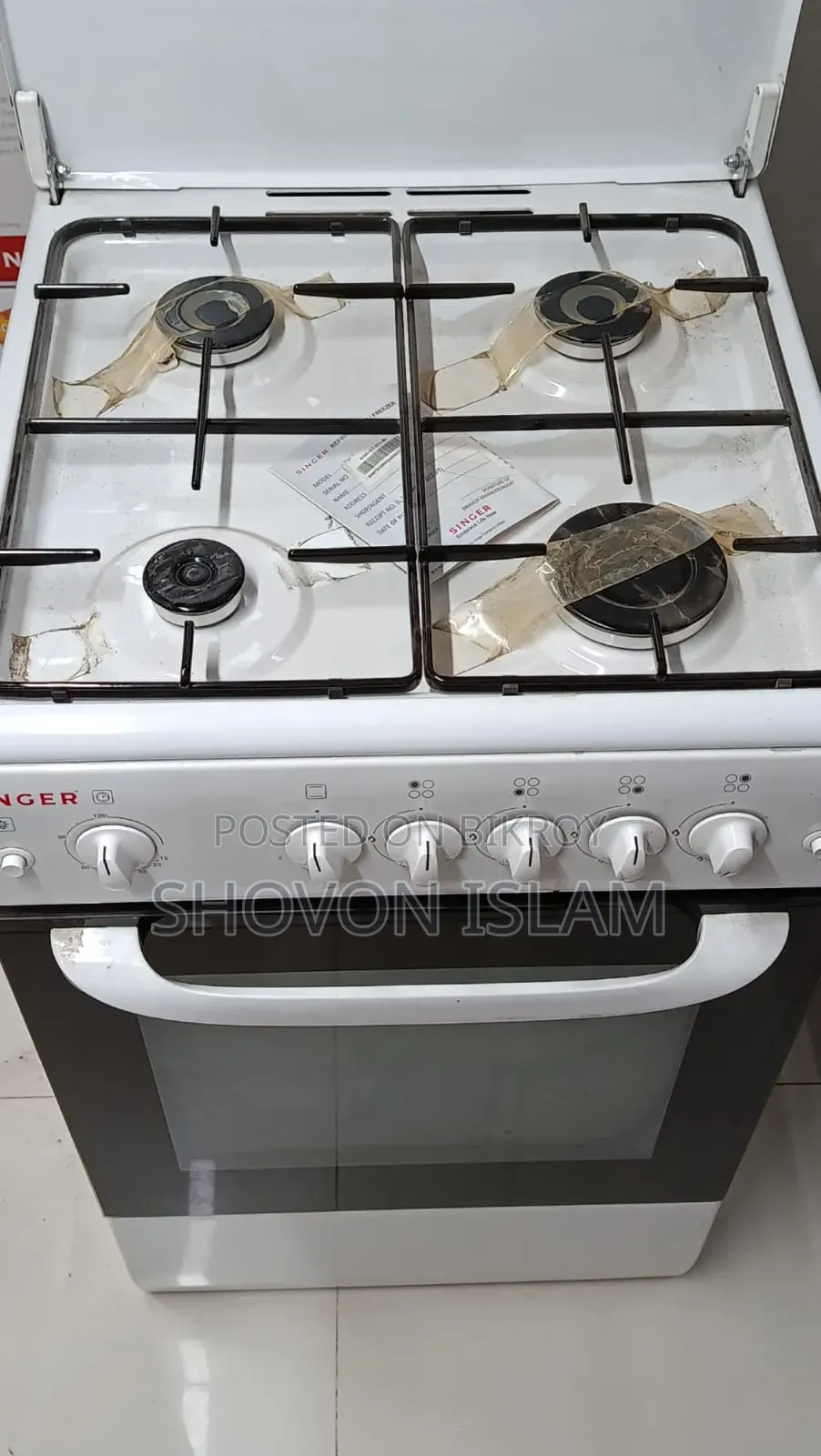 Gas Oven Brand New
