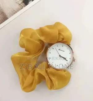 উইমেন্স ক্লথ বেল্ট ফ্যাশন ব্রেসলেট ওয়াচ