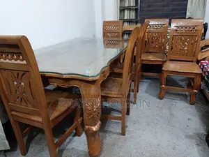 Victoria Design Dining Table (Segun Wood)
