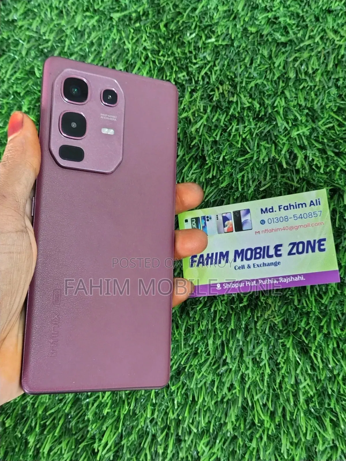 New Infinix Note 50s 128 GB Red