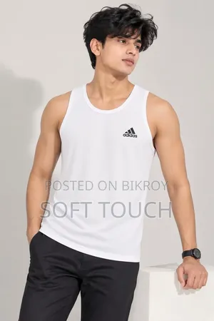 Adidas মেশ স্লিভলেস ট্যাঙ্ক টপ (পুরুষদের জন্য)