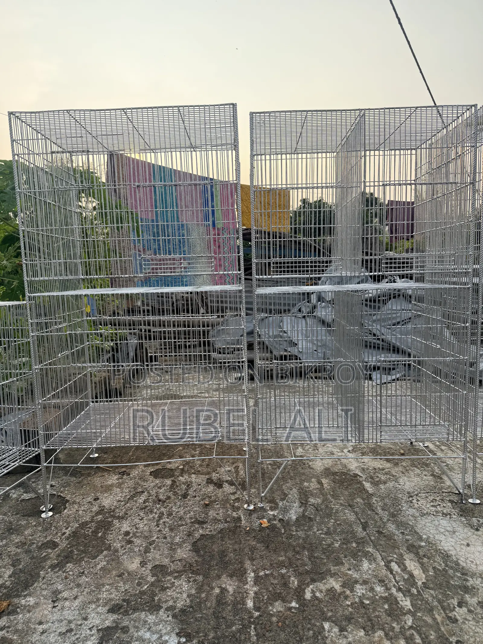 Cockatiel and Lovebird Breeding Cage 5 Sets 12 Compartments