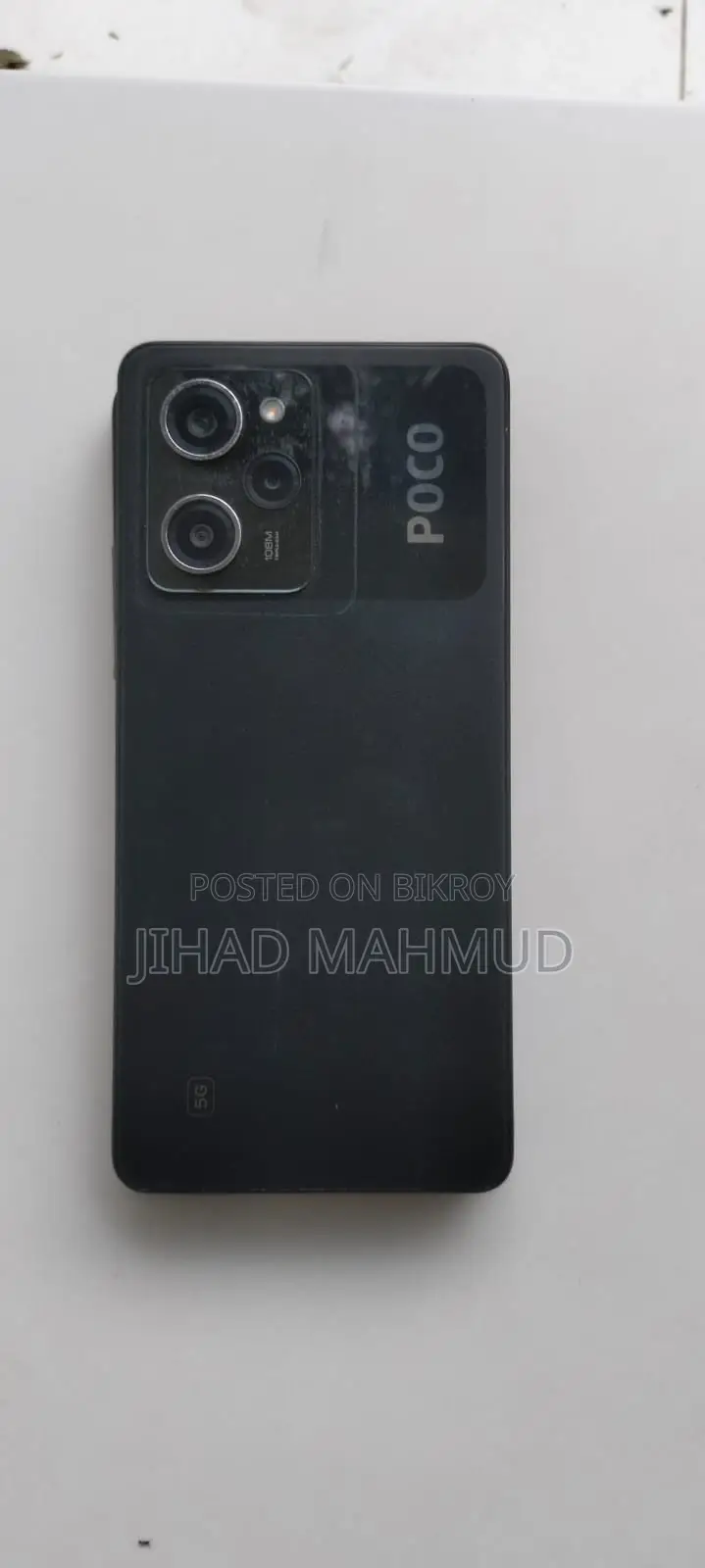 শাওমি পোকো এক্স৫ প্রো ২৫৬ জিবি ব্ল্যাক