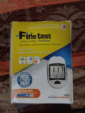 ব্লাড সুগার মাপার মেসিন বিক্রি করবো