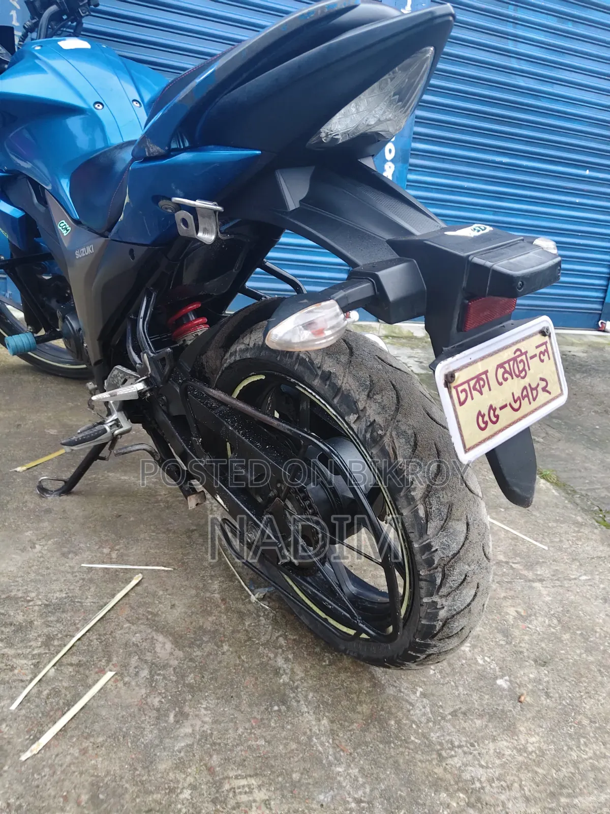 Suzuki Gixxer 2020 Blue
