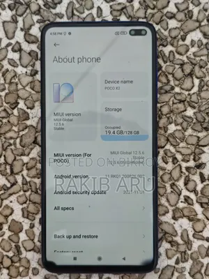 শাওমি পোকোফোন এক্স২ ১২৮ জিবি ব্লু