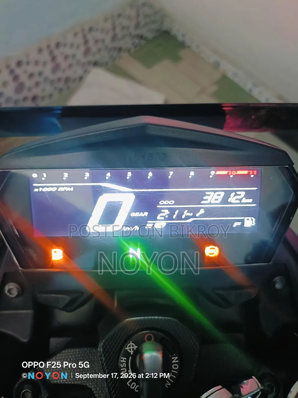 হিরো এক্সট্রিম ১২৫আর ২০২৫ কালো