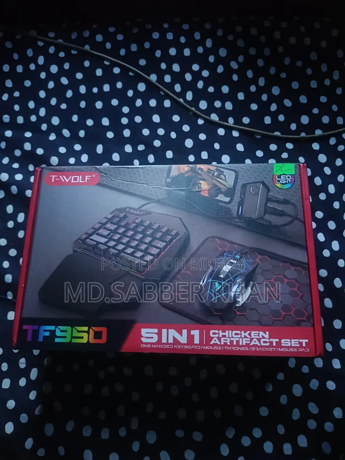 Free Fire 5 in 1 Gaming Combo