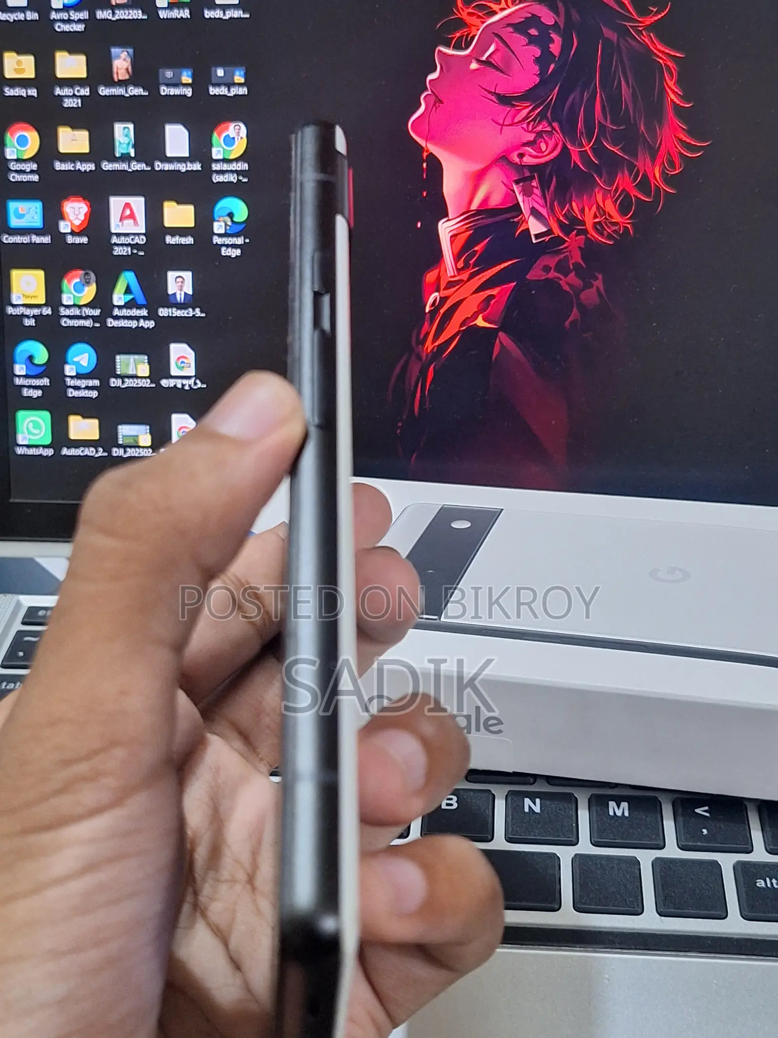 গুগল পিক্সেল ৬এ ১২৮ জিবি হোয়াইট
