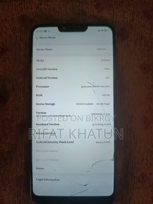 Oppo A3s 16 GB Red