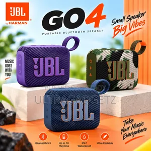 JBL GO 4 Ultra-Portable Waterproof Bluetooth Speaker