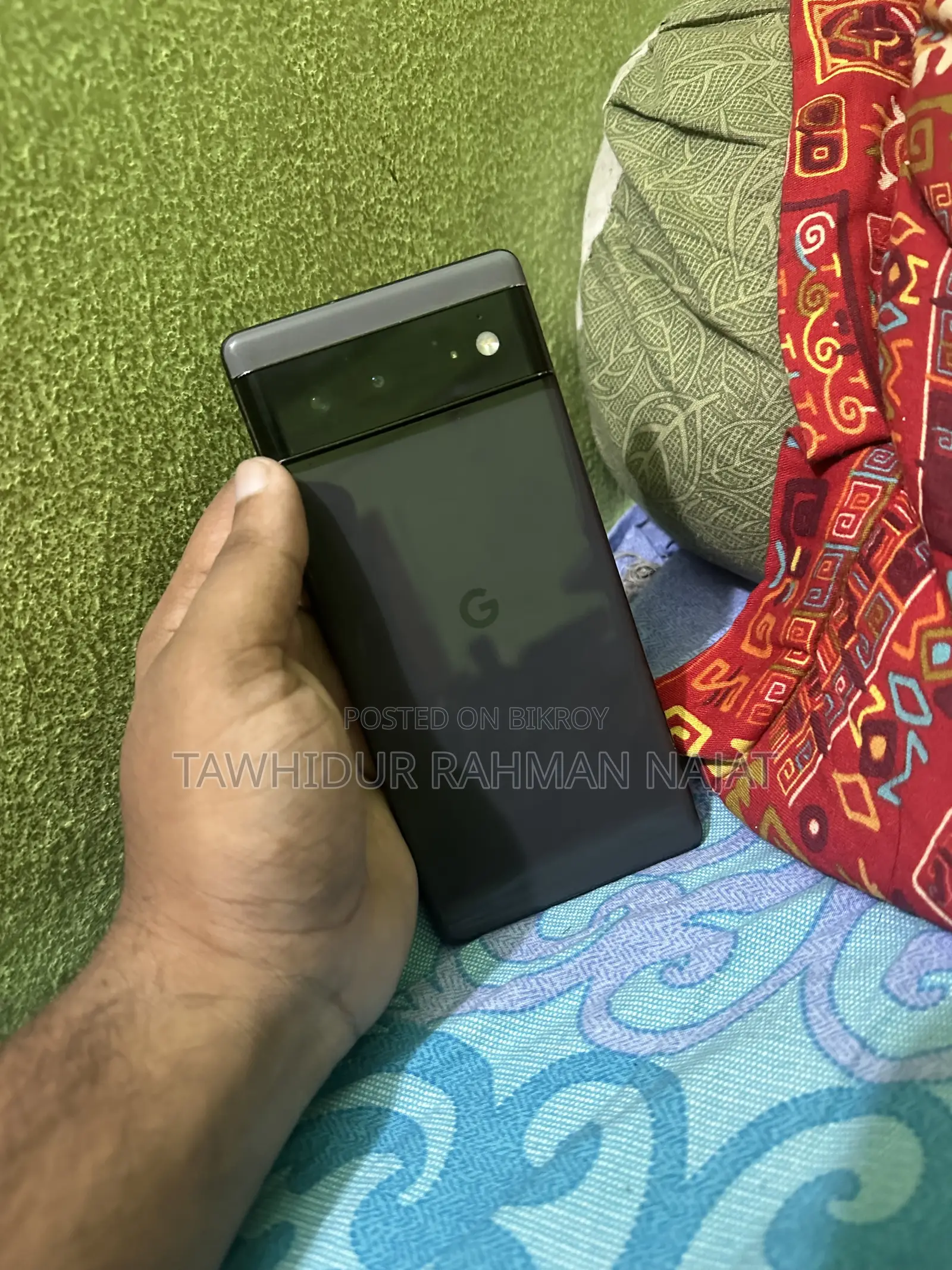 গুগল পিক্সেল ৬ ১২৮ জিবি ব্ল্যাক