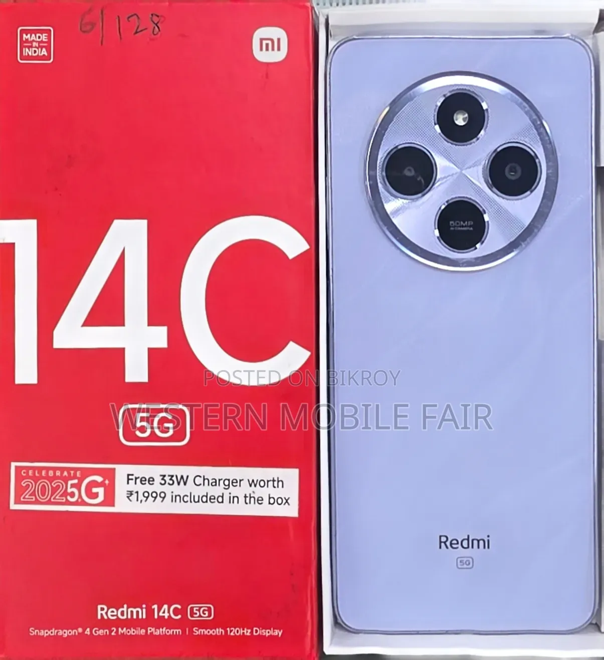 Xiaomi Redmi 14C 128 GB Purple