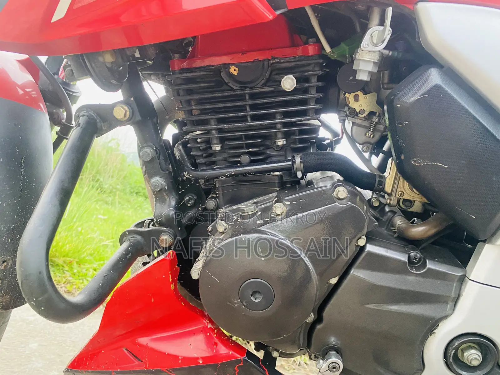 TVS Apache RTR 160 4V 2021 Red