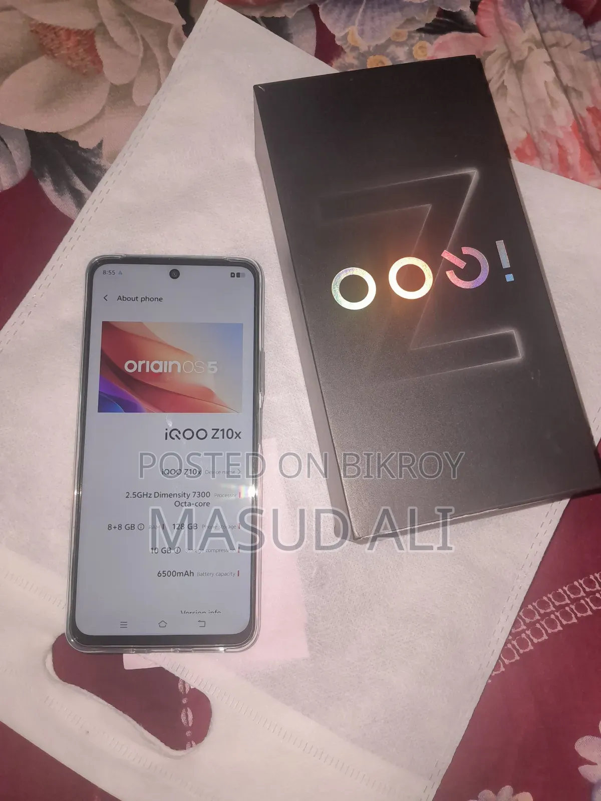 আইকিউওও জেড১০এক্স ১২৮ জিবি সাদা
