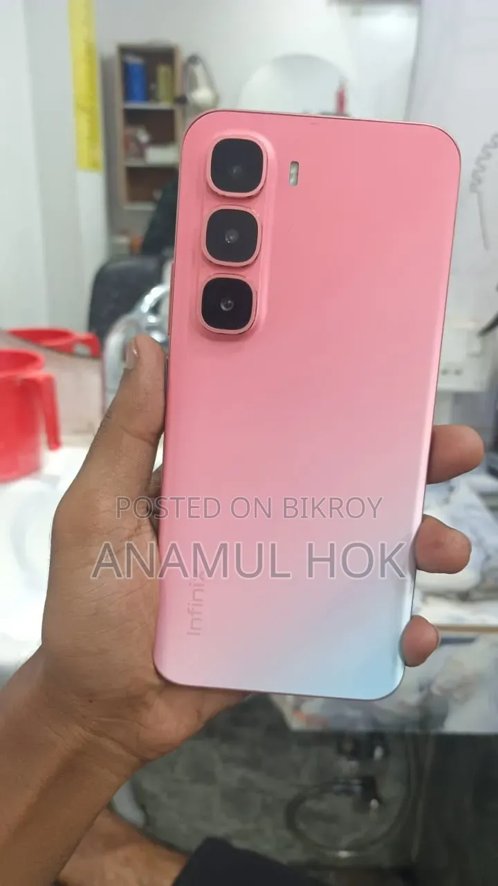 New Infinix Hot 60 Pro+ 256 জিবি পিঙ্ক