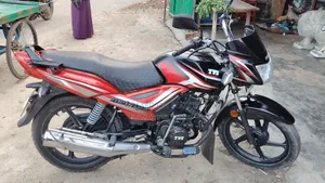 TVS Metro Plus 2022 Red