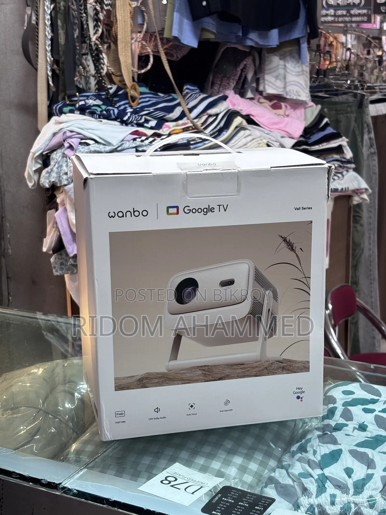 Projector Wonbo Vali 1 Pro Googletv