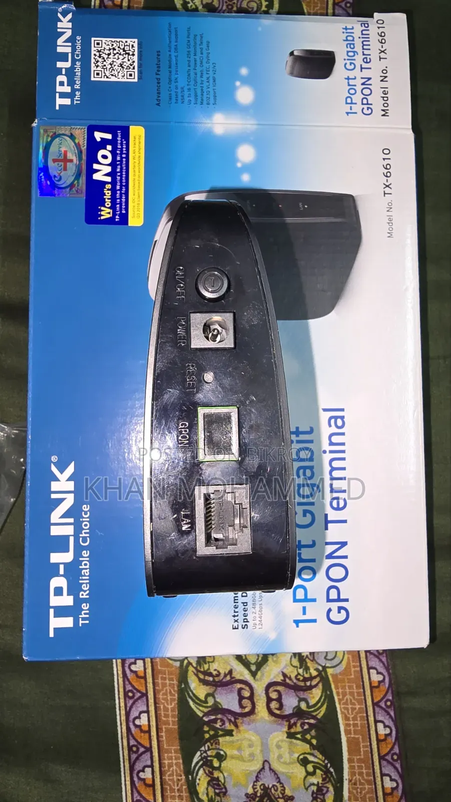 TP-Link TX-6610 1-Port Gigabit GPON Terminal