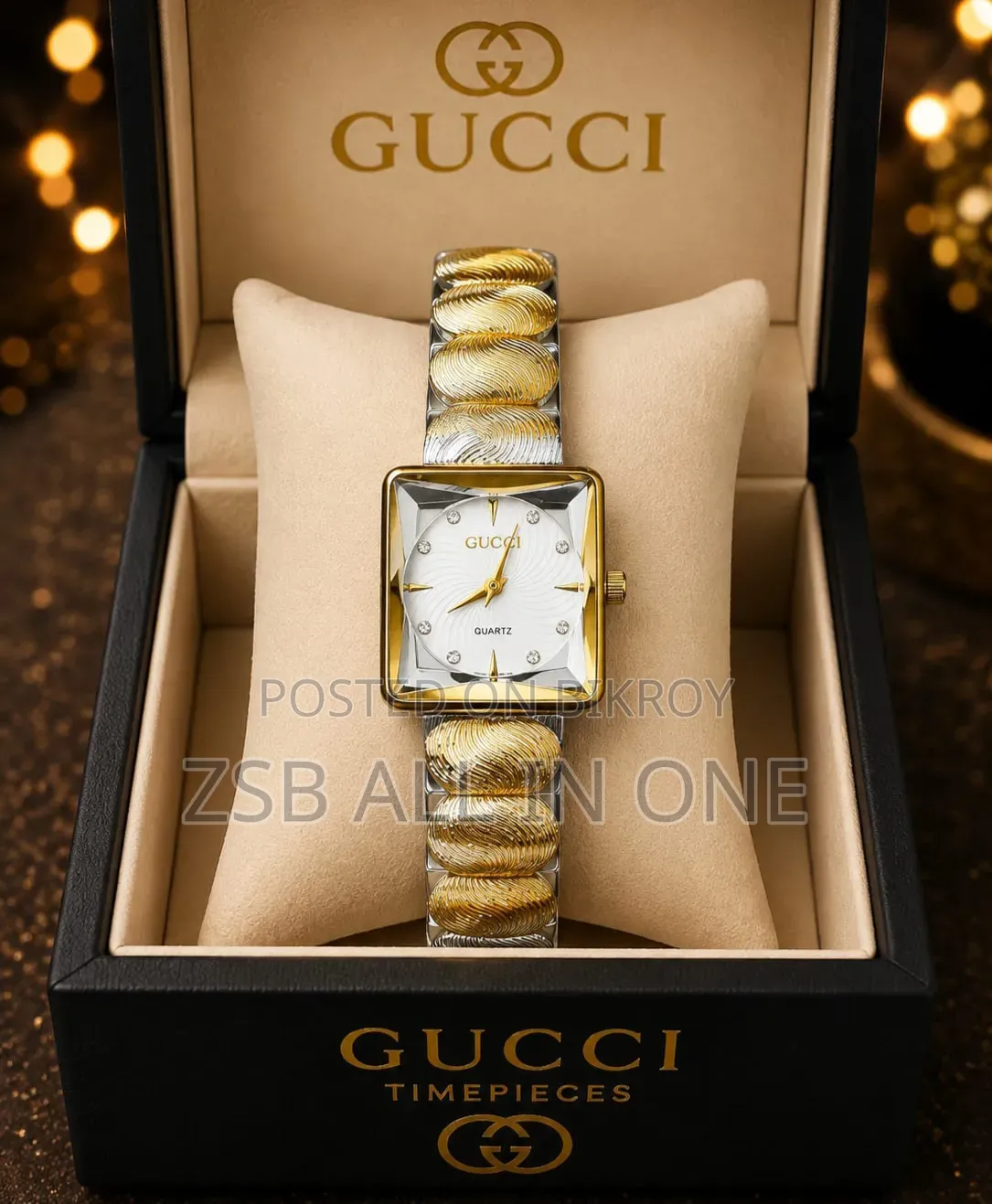 Luxury Woman— GUCCI Timepiece