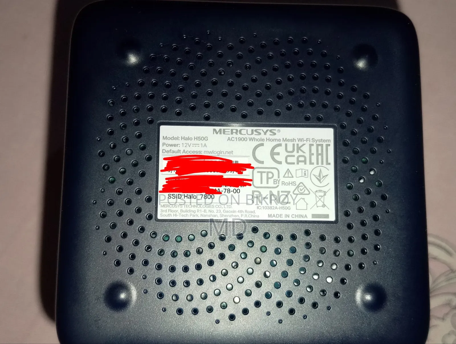 Mercusys Halo H50G Dual Band Gigabit Wi-Fi Mesh Router