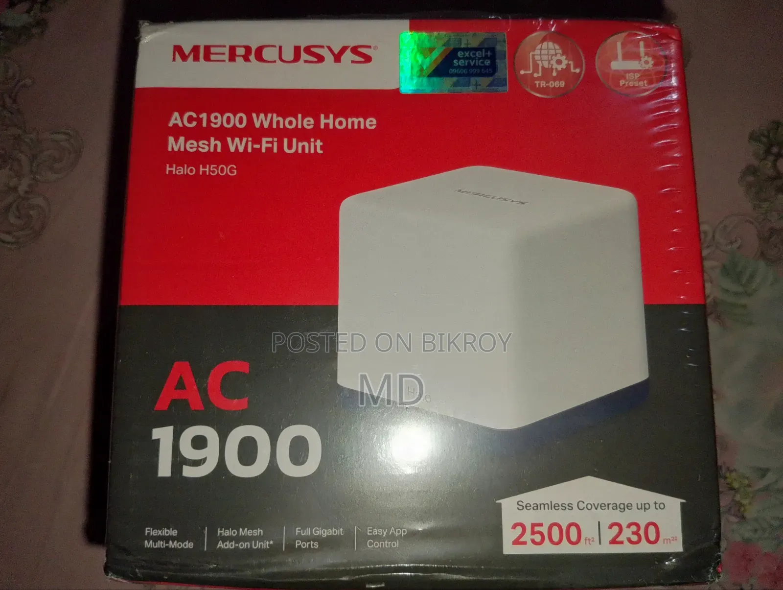 Mercusys Halo H50G Dual Band Gigabit Wi-Fi Mesh Router