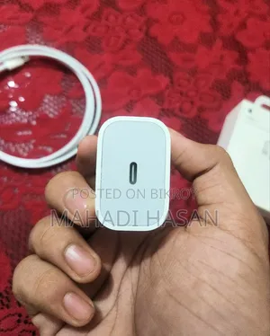 আইফোন অফিশিয়াল চার্জার উইথ বক্স ইউজড লাইক নিউ