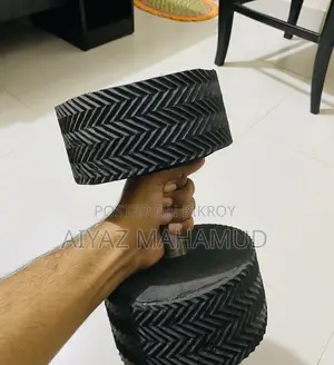 Black Colour Dumbbell