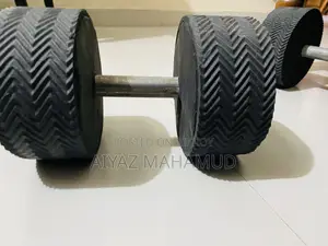 Black Colour Dumbbell