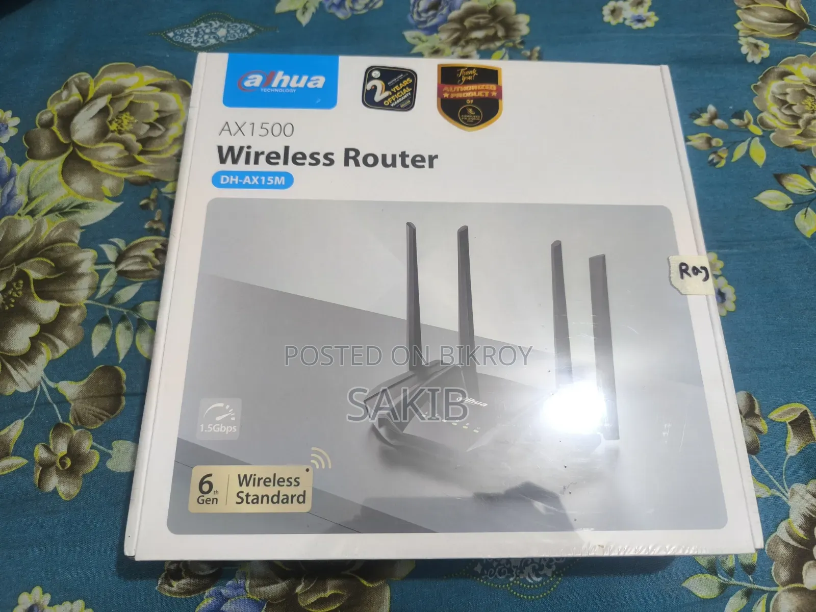Dahua DH-AX15M AX1500 MBPS Gigabit Dual-Band Wi-Fi 6 Router