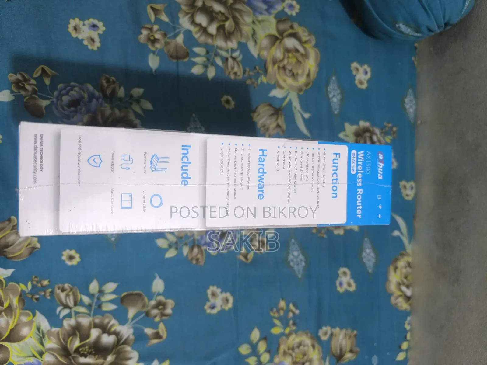 Dahua DH-AX15M AX1500 MBPS Gigabit Dual-Band Wi-Fi 6 Router