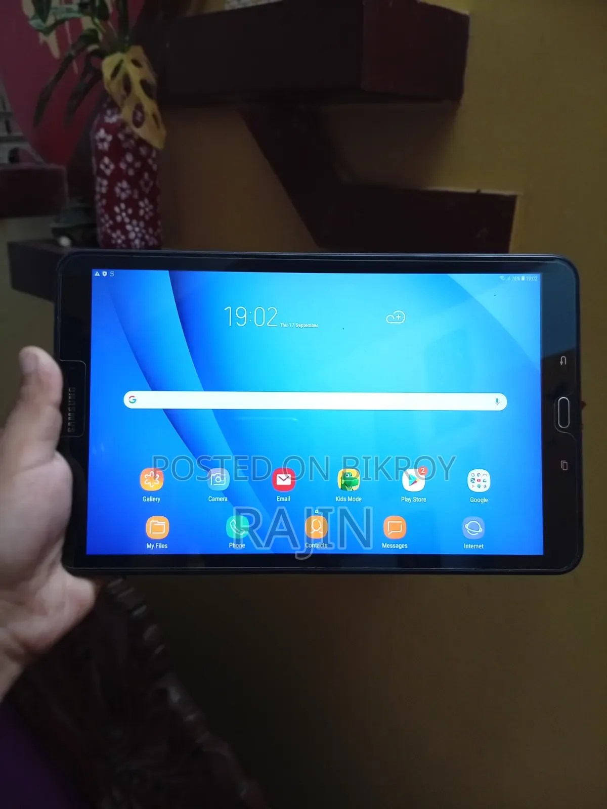 Samsung Galaxy Tab A 10.1 (2016) 16 GB Black