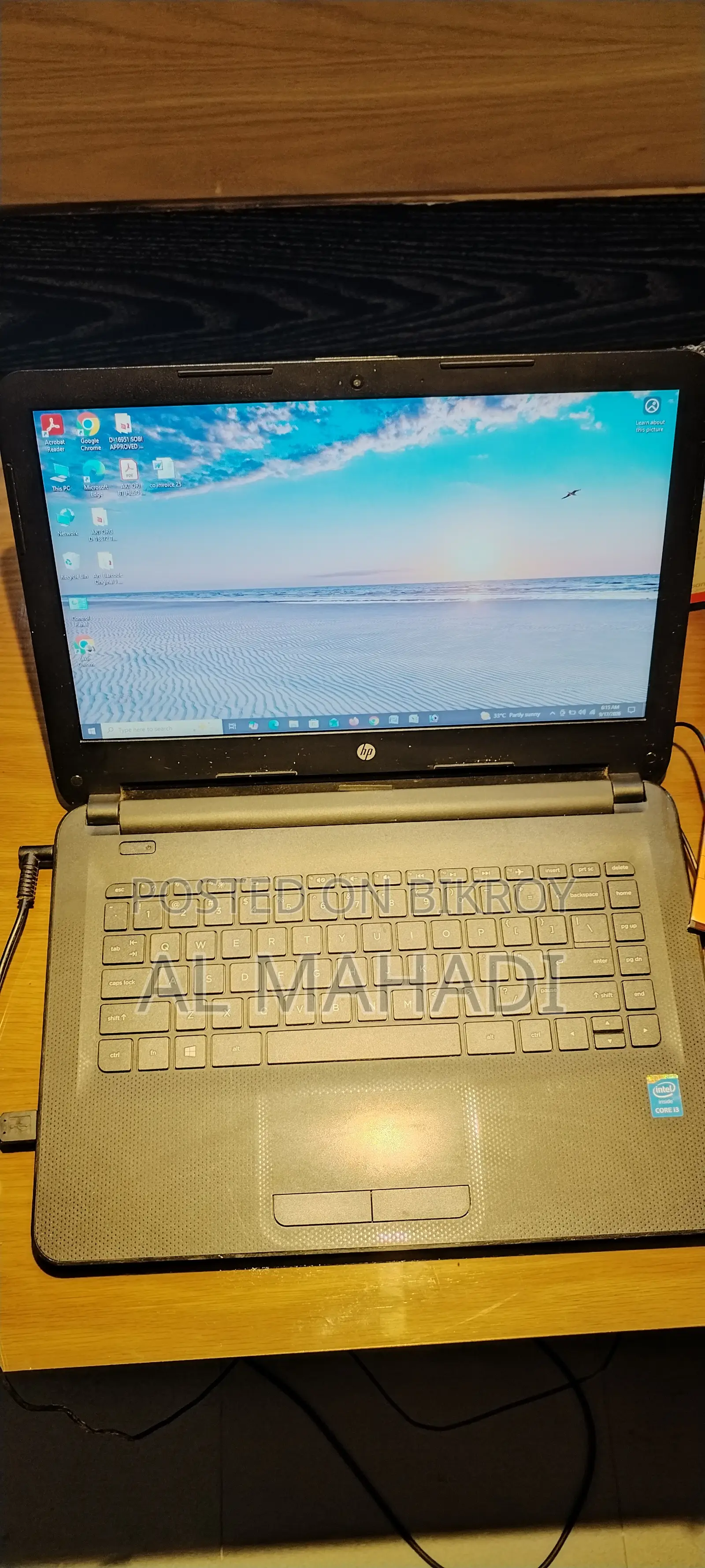 Laptop HP 4GB Intel Core i3 HDD 1TB