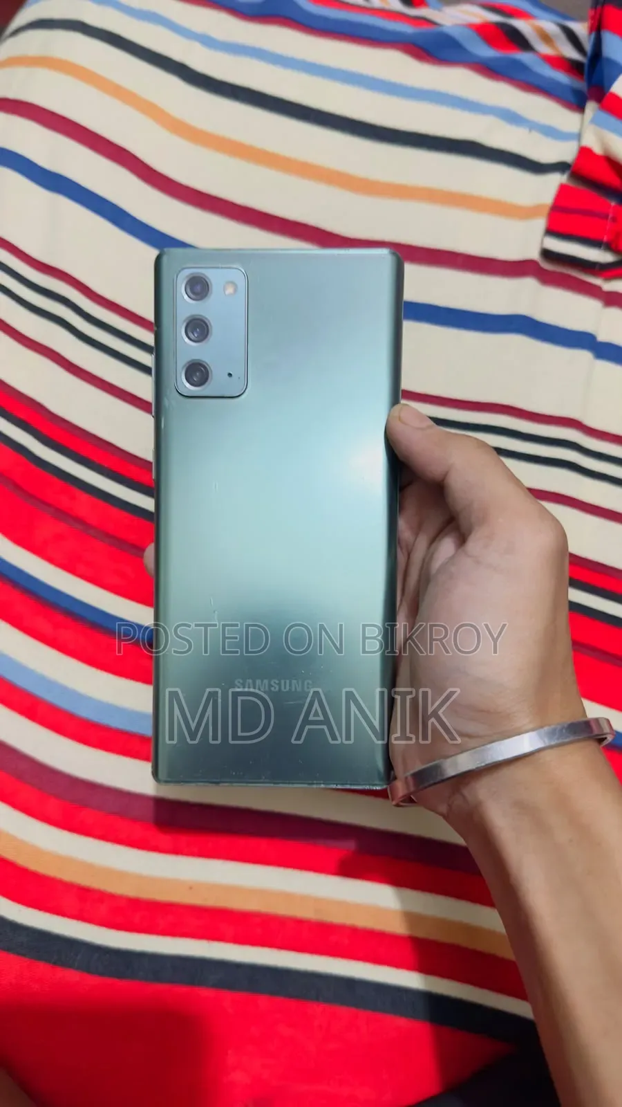 স্যামসাং গ্যালাক্সি নোট ২০ ৫জি ২৫৬ জিবি গ্রে