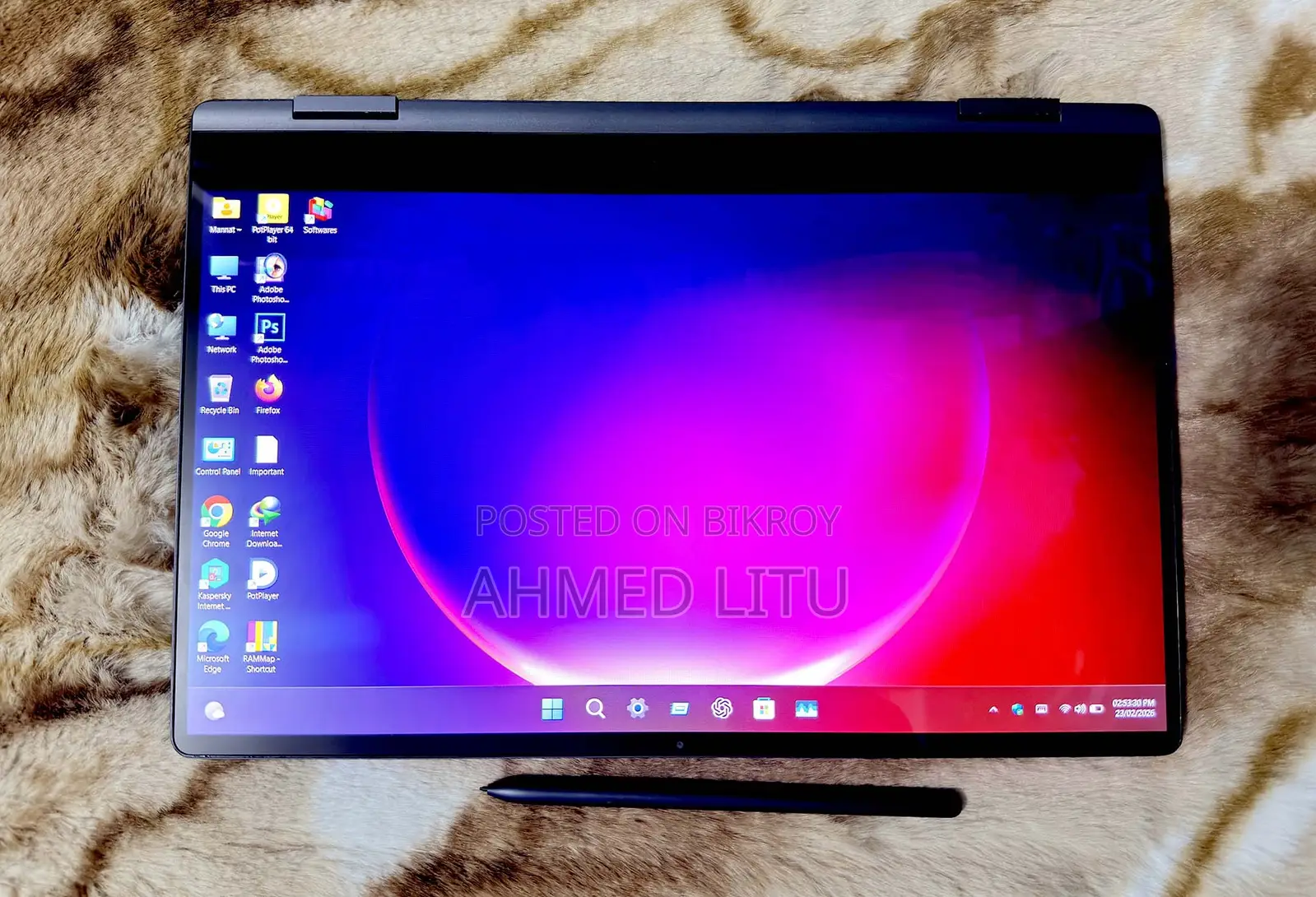 Laptop Samsung Galaxy Book3 360 15 NP750QFG 16GB Intel Core i7 HDD 1T