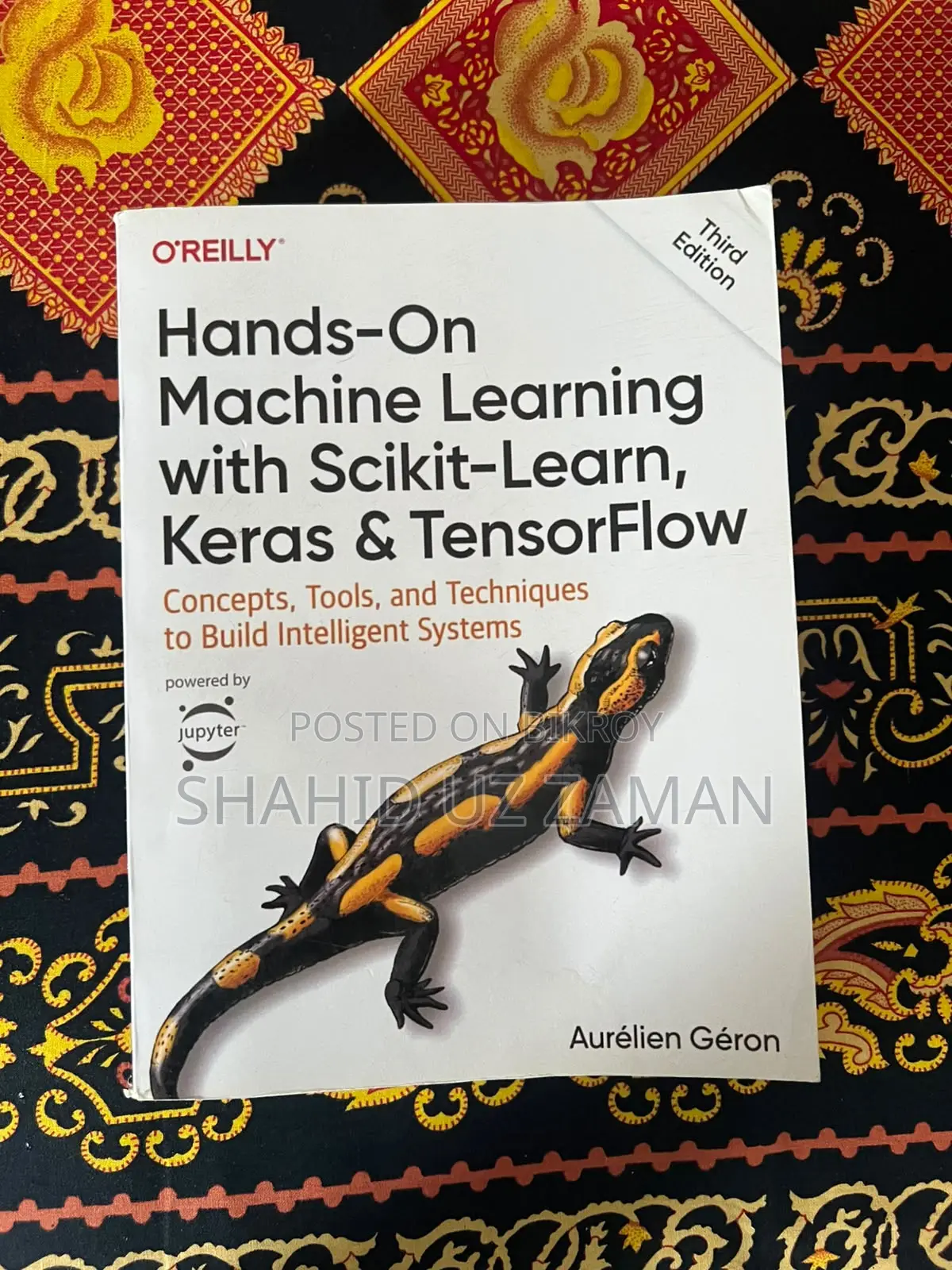 O'Reilly Hands on Machine Learning Book 3rd Edition