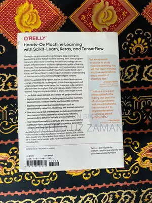 O'Reilly Hands on Machine Learning Book 3rd Edition