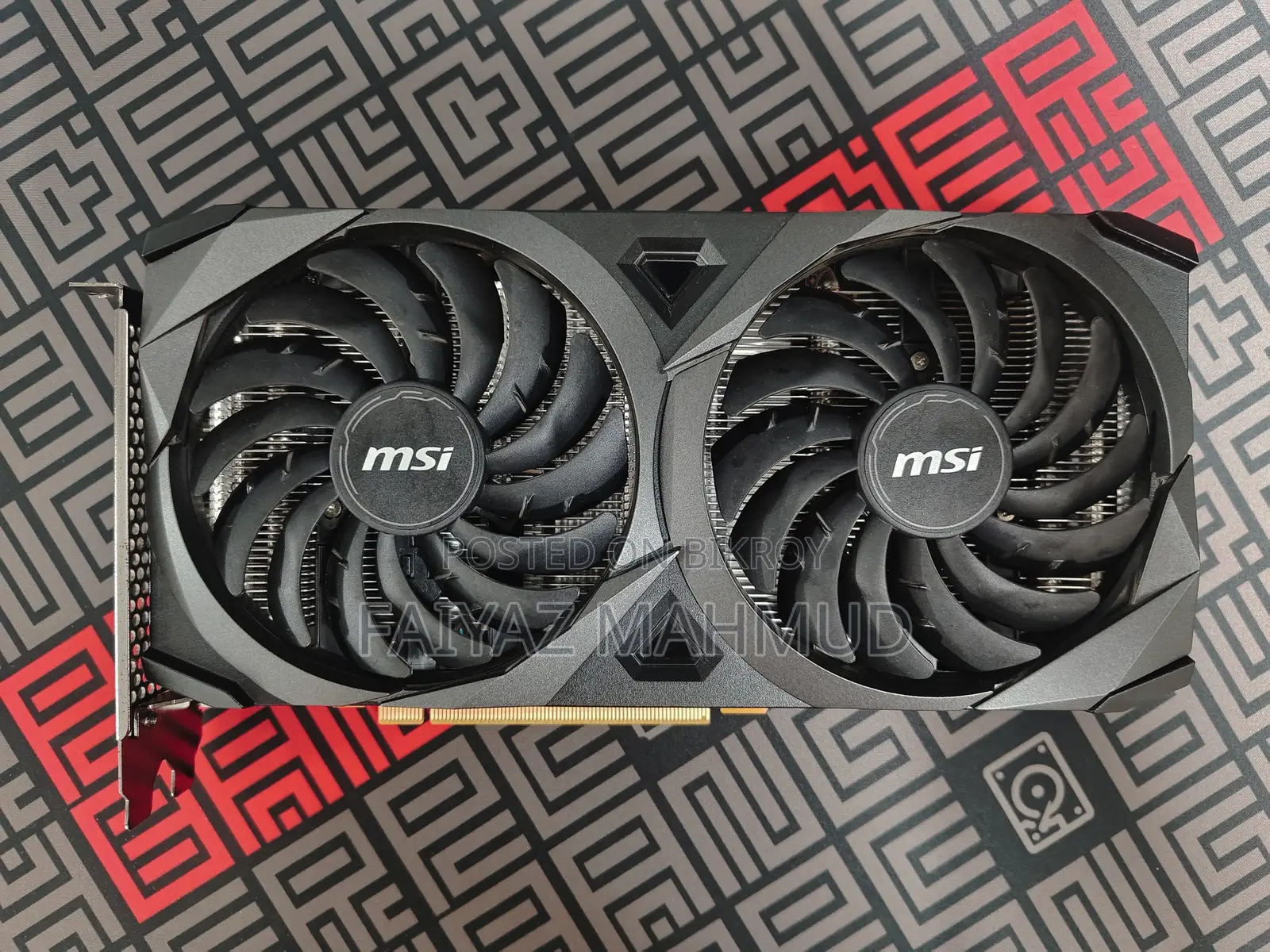 MSI GeForce RTX 3060 Ventus 2X OC — 12GB | (With Official Warranty)