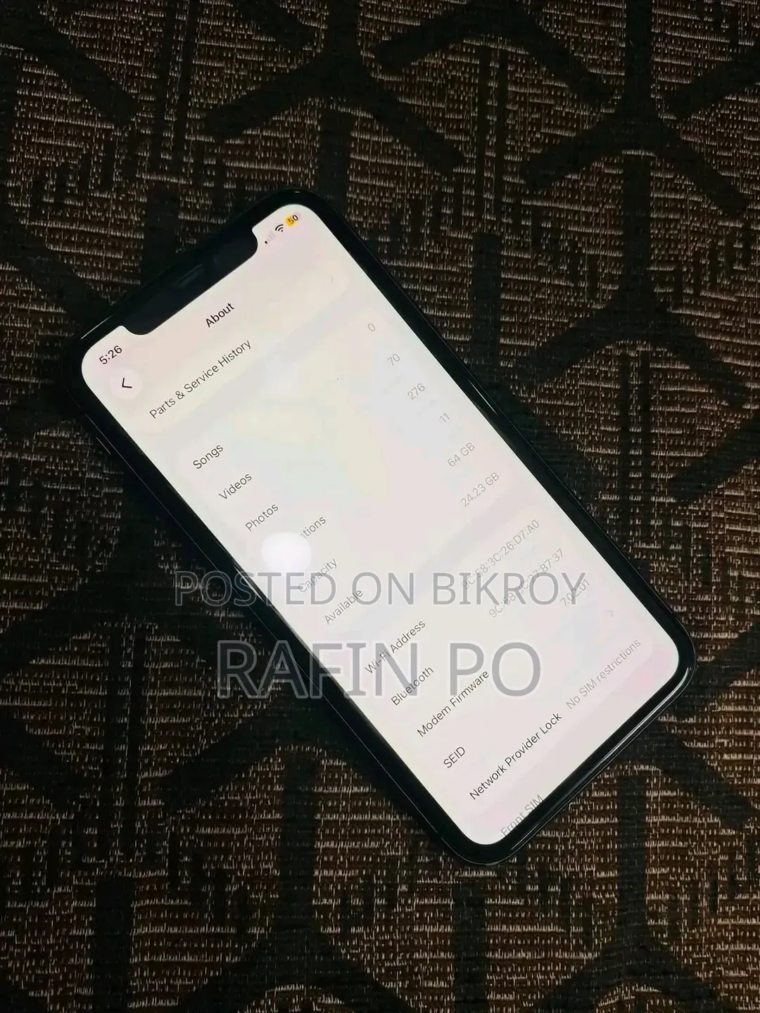 Apple iPhone 11 64 GB Black