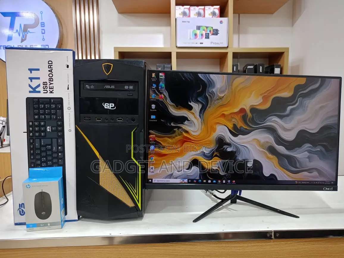 Desktop Computer 4GB Intel Core i3 SSD 128GB