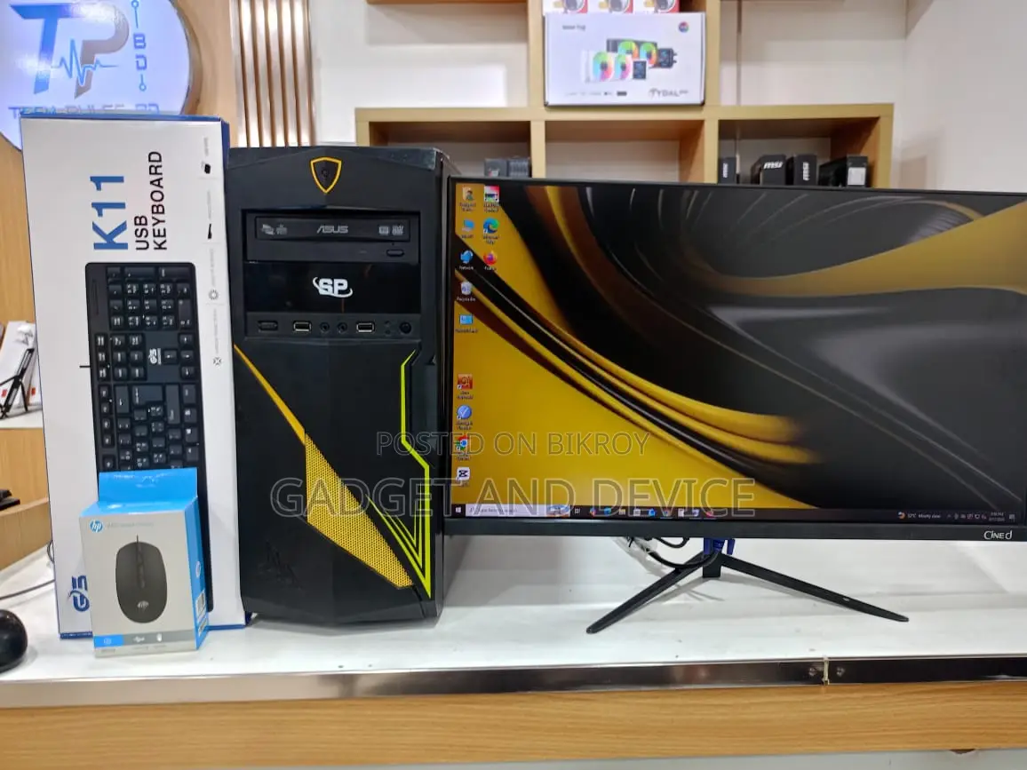 Desktop Computer 4GB Intel Core i3 SSD 128GB